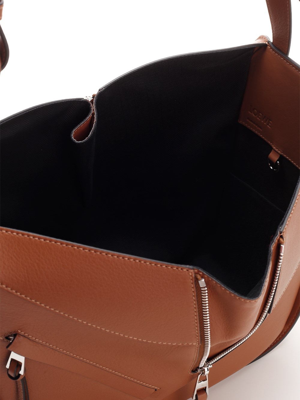 Loewe Hammock Shoulder Bag In Brown