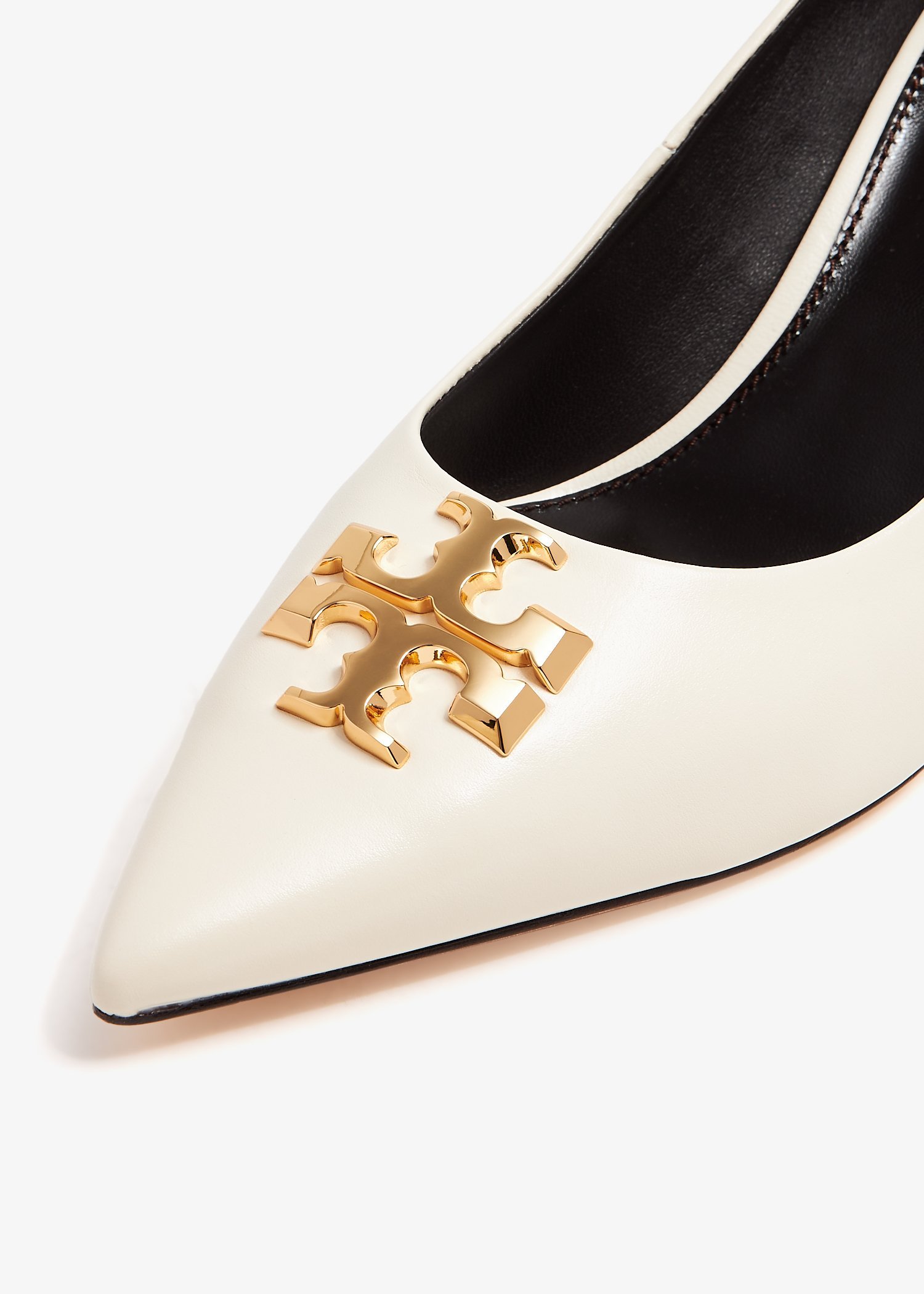 Tory Burch Pointed High Heels In Nude