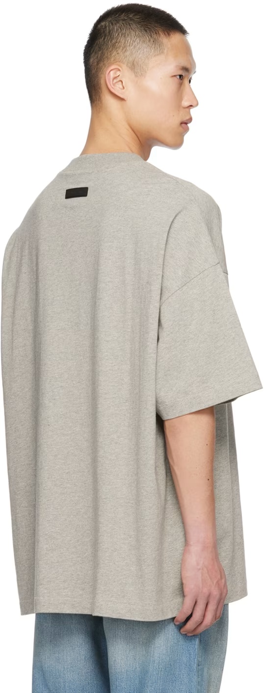 ESSENTIALS LOGO-APPLIQUÉ COTTON T-SHIRT