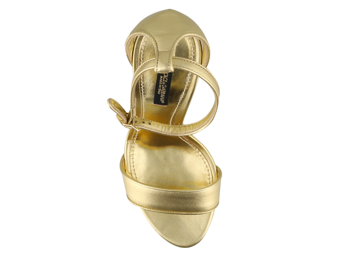 Dolce & Gabbana Keira Sandals In Nude