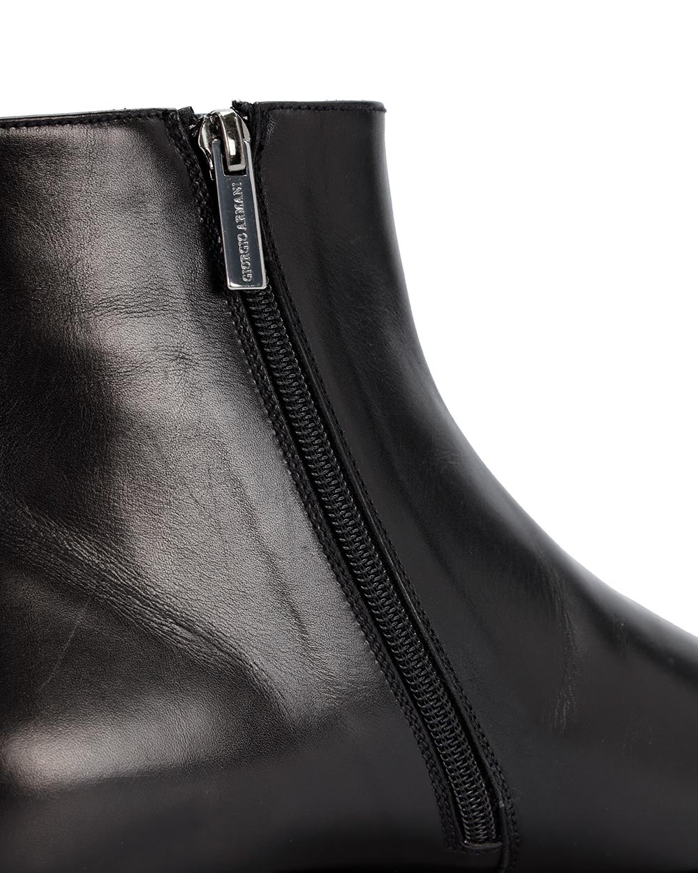 EMPORIO ARMANI ZIPPERED BOOTS
