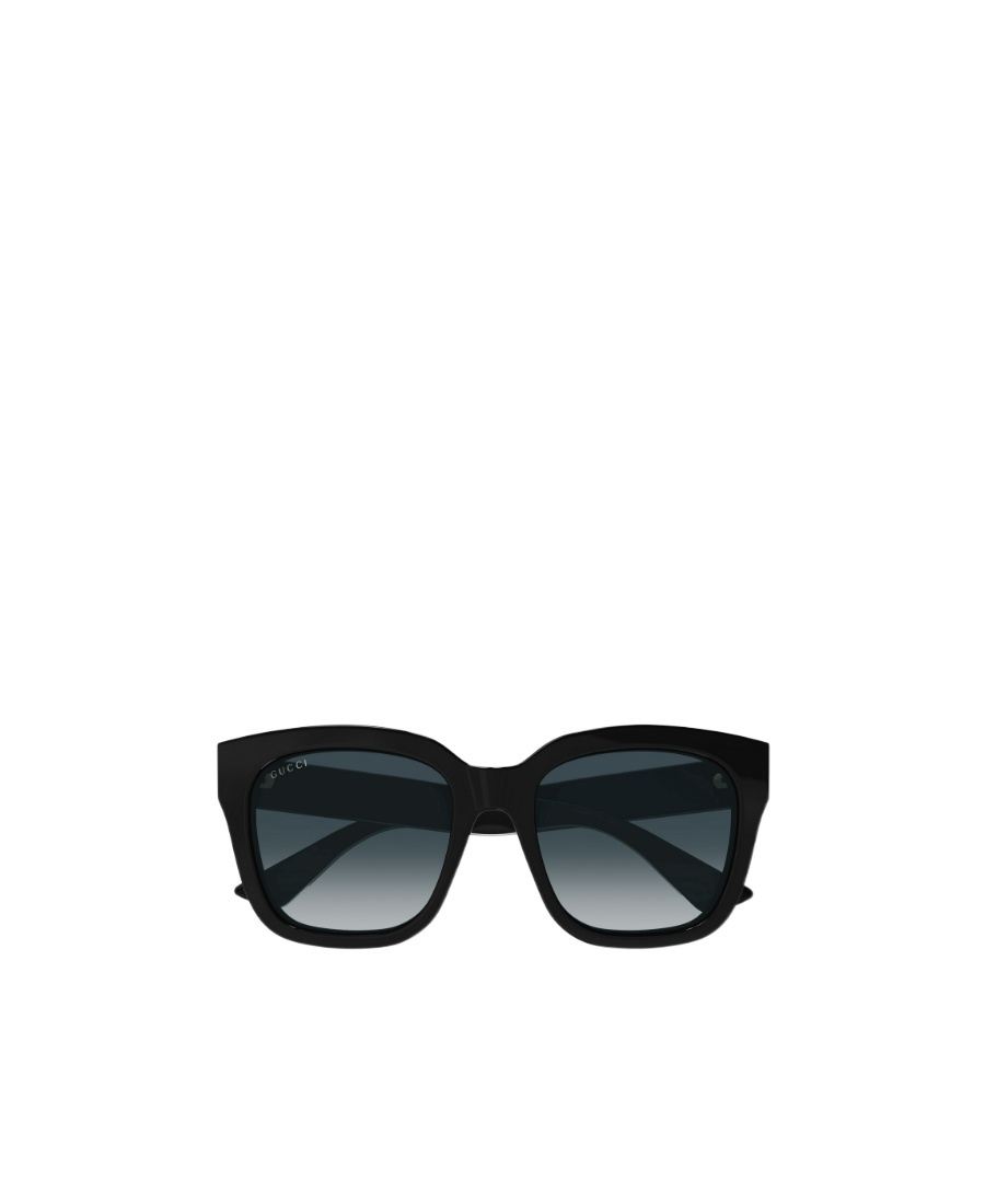 Gucci Double-g Square-frame Sunglasses In Black