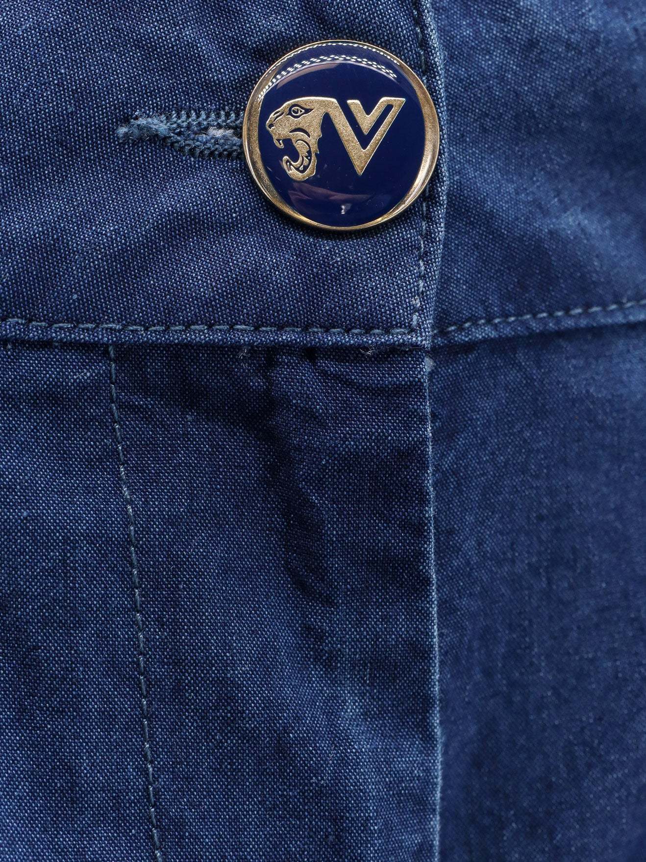 Valentino Pocket Jeans In Blue