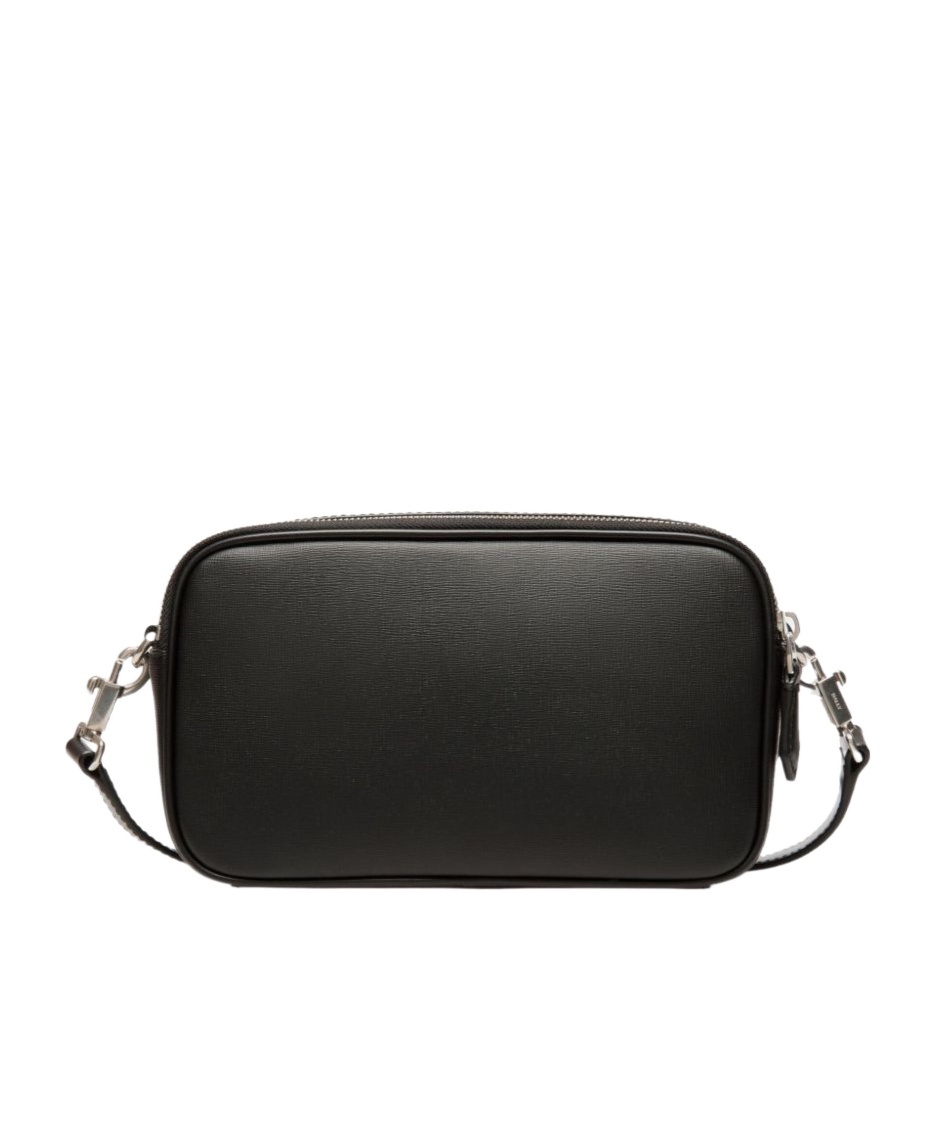 Bally Zipper Shoulder Bag In Black