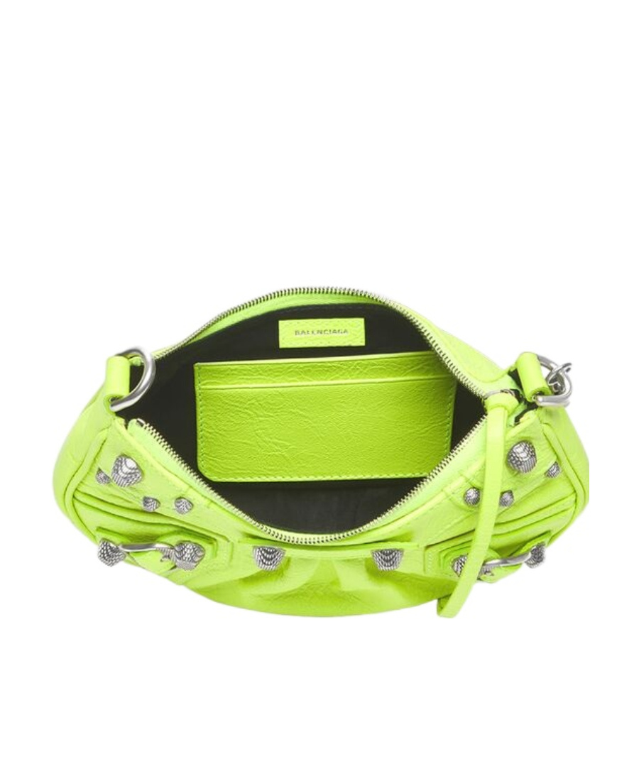 Balenciaga Le Cagole Mini Purse Bag In Yellow