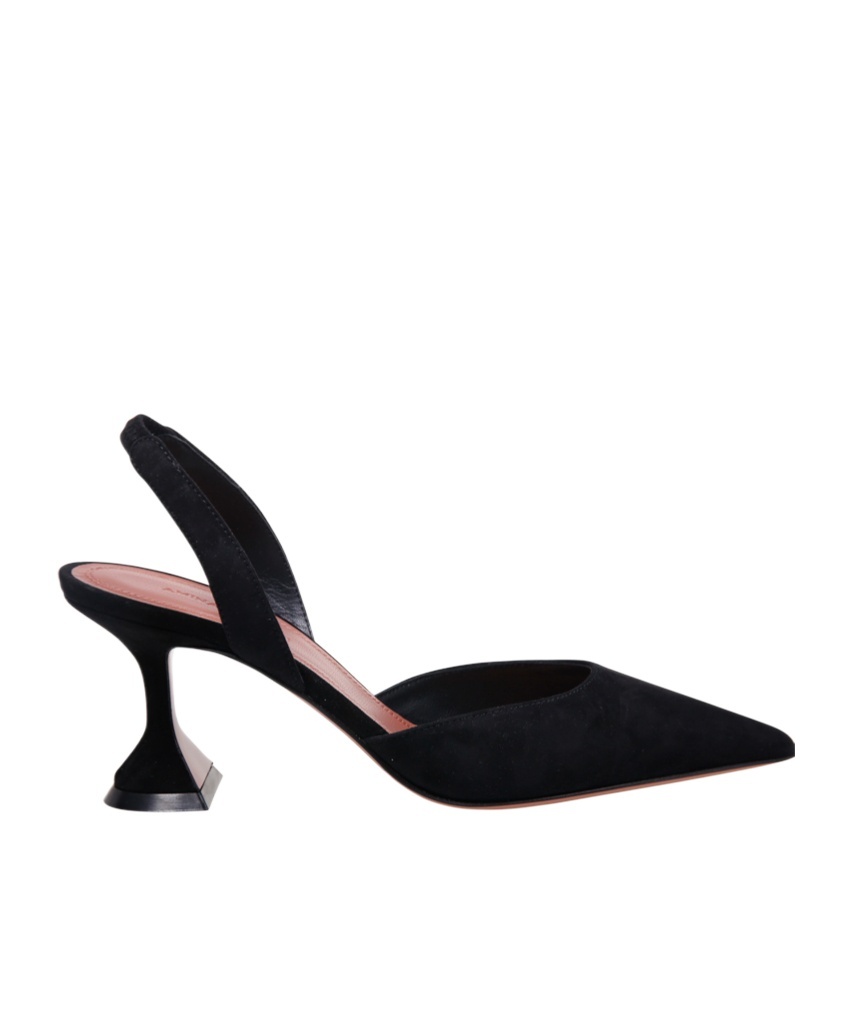 AMINA MUADDI POINTED HIGH-HEELED SANDALS 