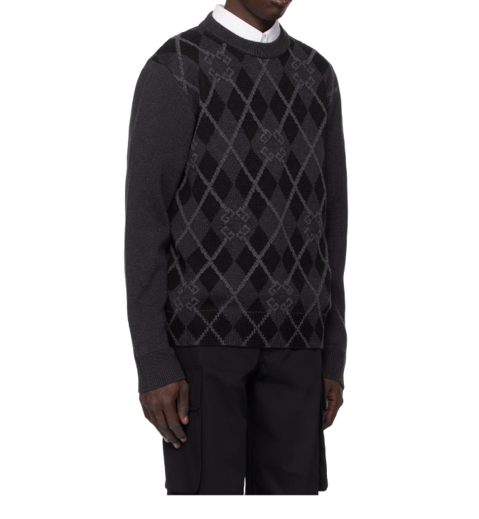 Givenchy Round-neck And Long-sleeved Sweater In Black