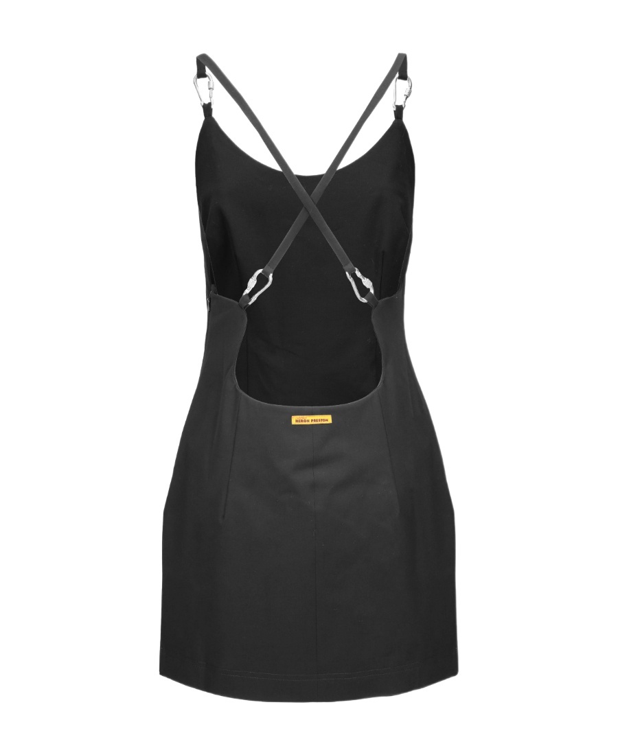 Heron Preston Carabiner Mini Dress In Black