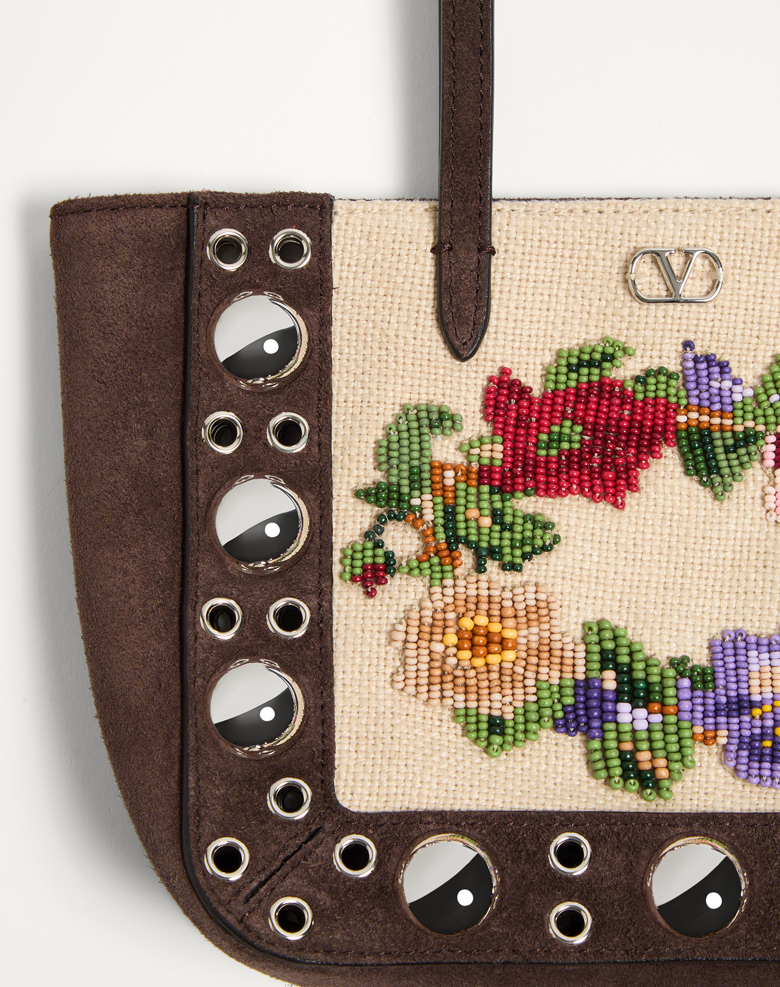 Valentino Brown Nellcote Tote Bag