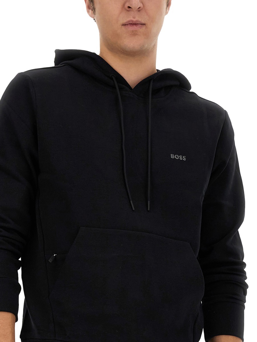 Hugo Boss Boss Sweatshirts In Black