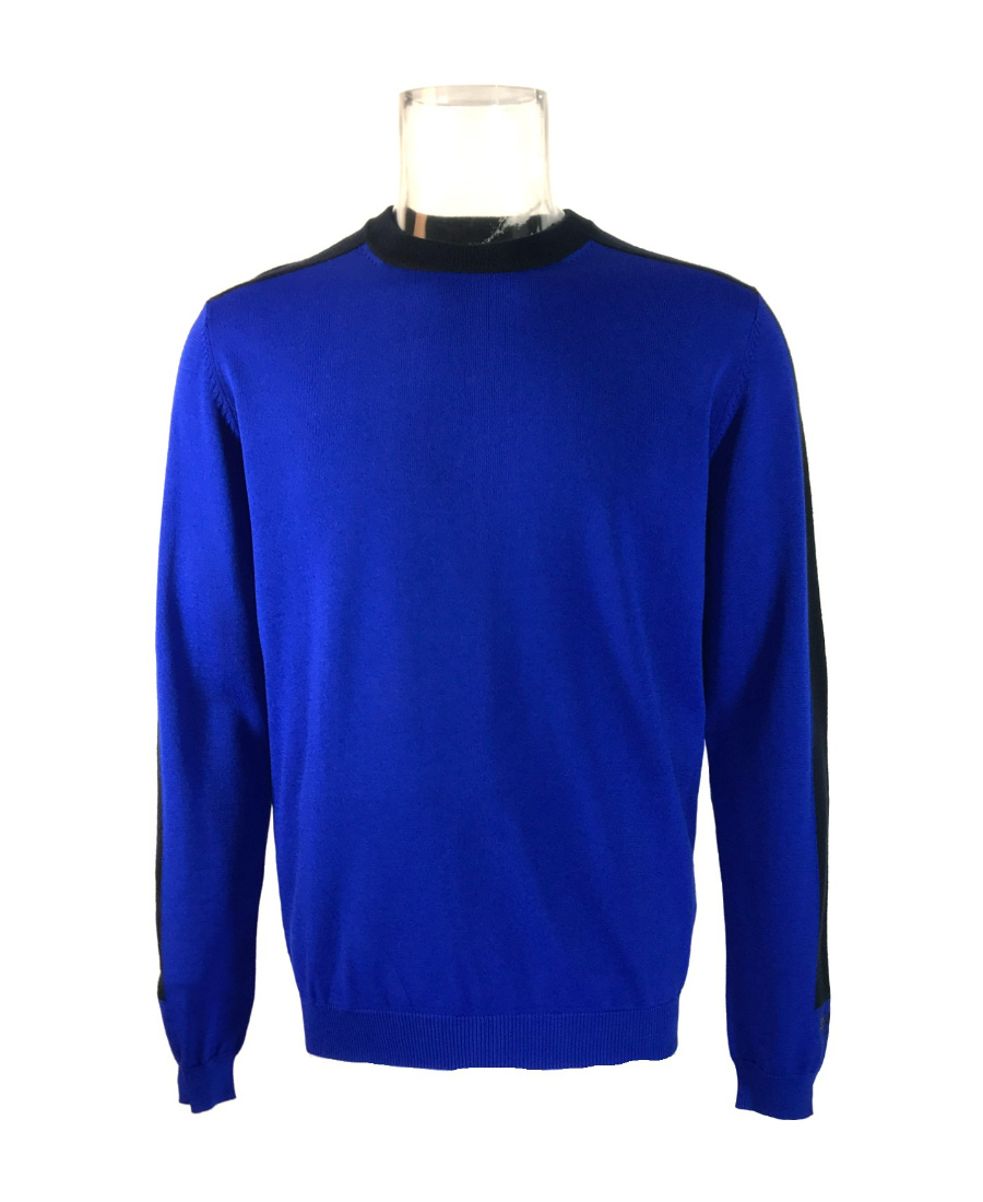 Kenzo Long-sleeved Sweater In Blue