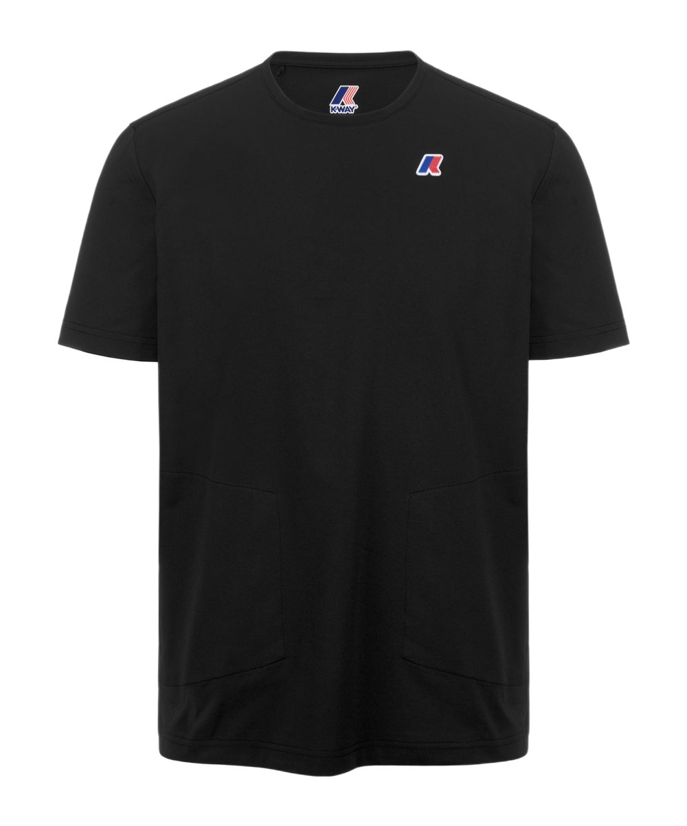 K-way Seril Travel T-shirt In Black