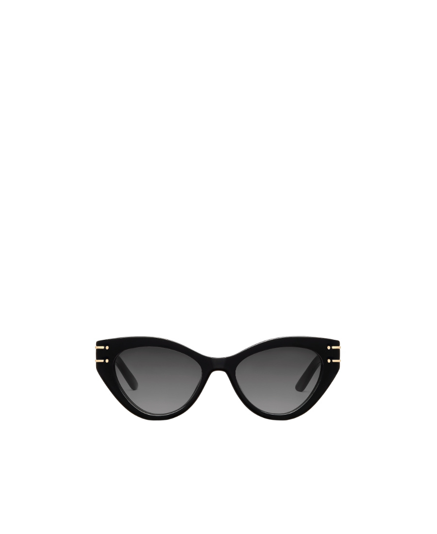 Shop Dior Eyewear Signature B7i Butterfly Sunglasses In Black