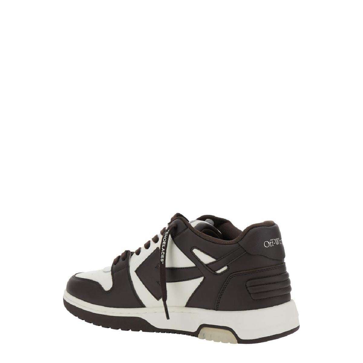 Off-white Color-block Low-top Sneakers With Bold Arrow Motifs In Black