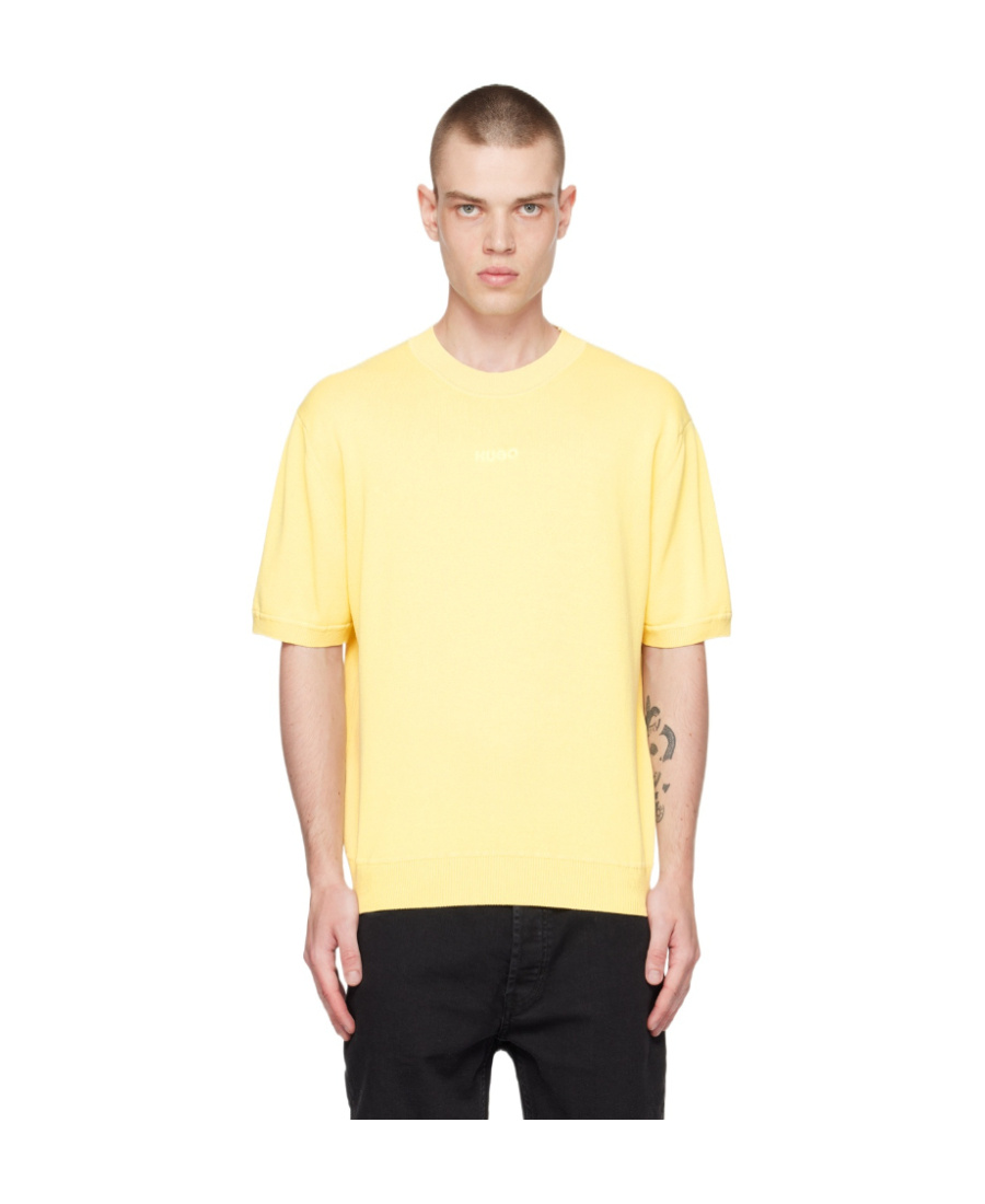 HUGO BOSS SHORT-SLEEVED SWEATER