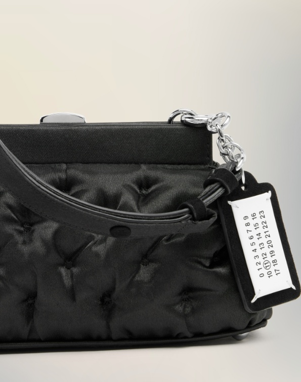 Maison Margiela Small Glam Tote Bag In Orange