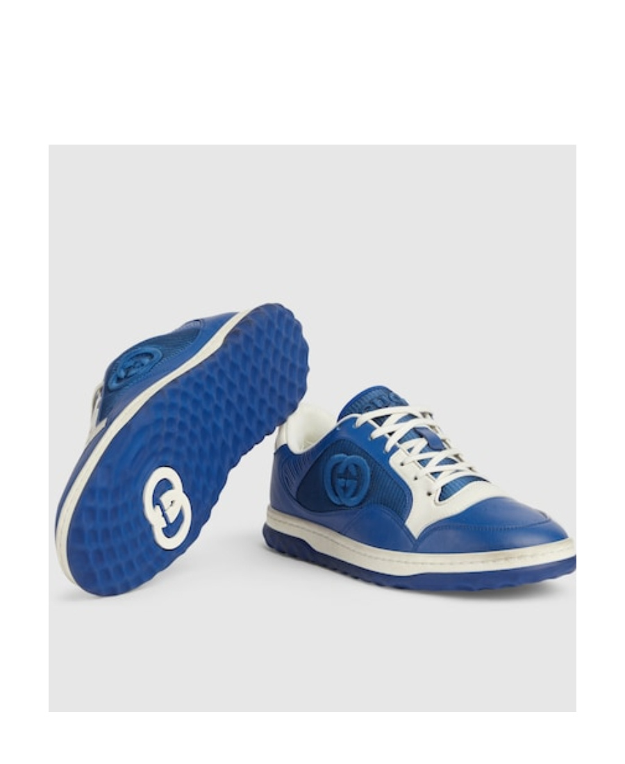 Gucci Mac80 Low-top Sneakers In Blue