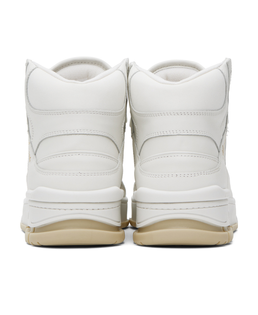 Axel Arigato Stitching Design High-top Casual Shoes In White