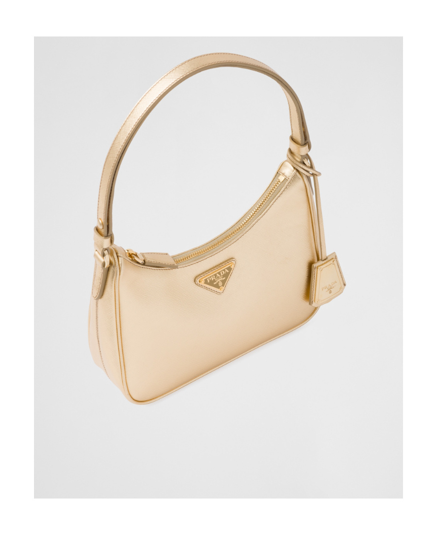 Prada Re-edition 2005 Shoulder Bag In Yellow