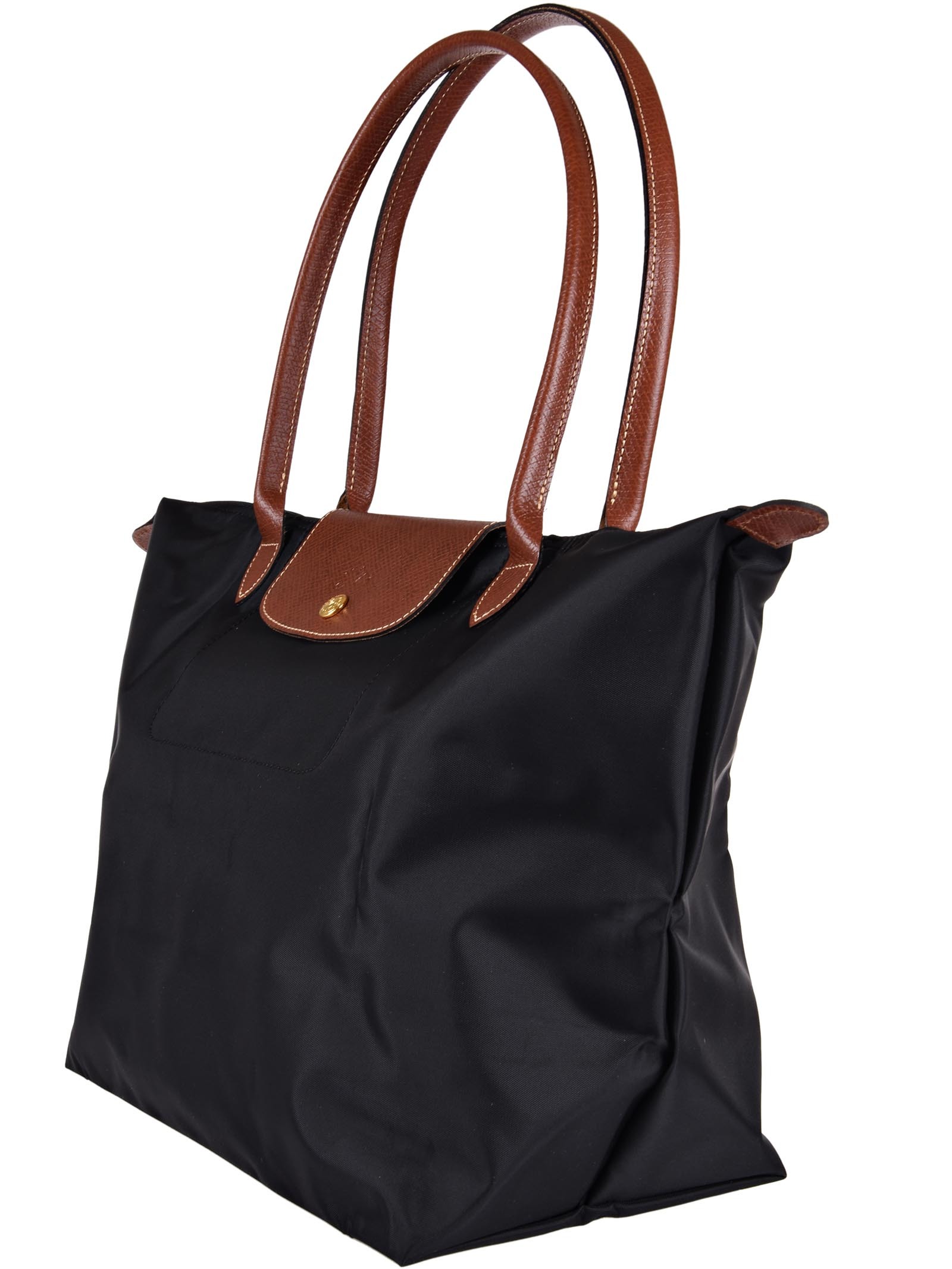 Longchamp Double-handle Handbag In Black