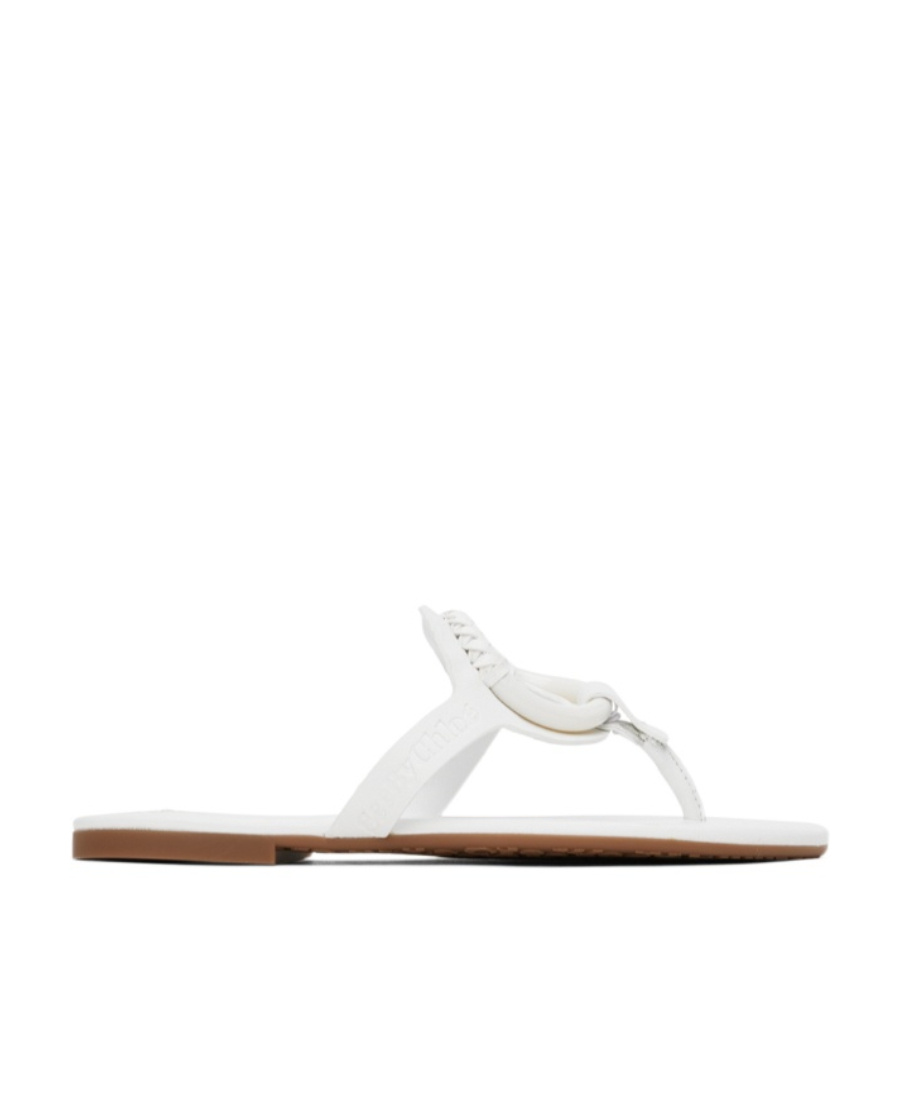 See By Chloé Hana Flip Flops In White