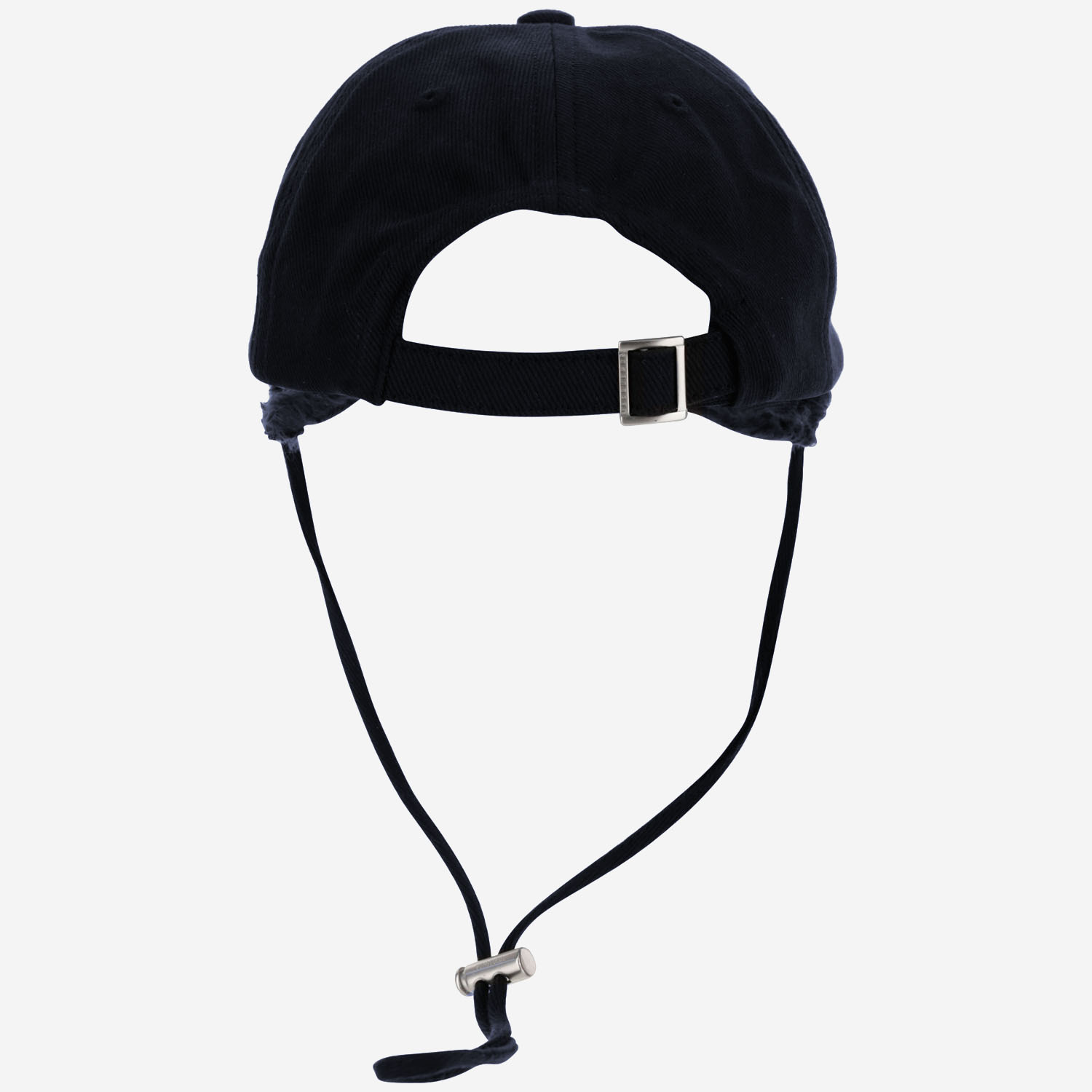 Jacquemus Navy Blue Casquette Artichaut Hat In Black