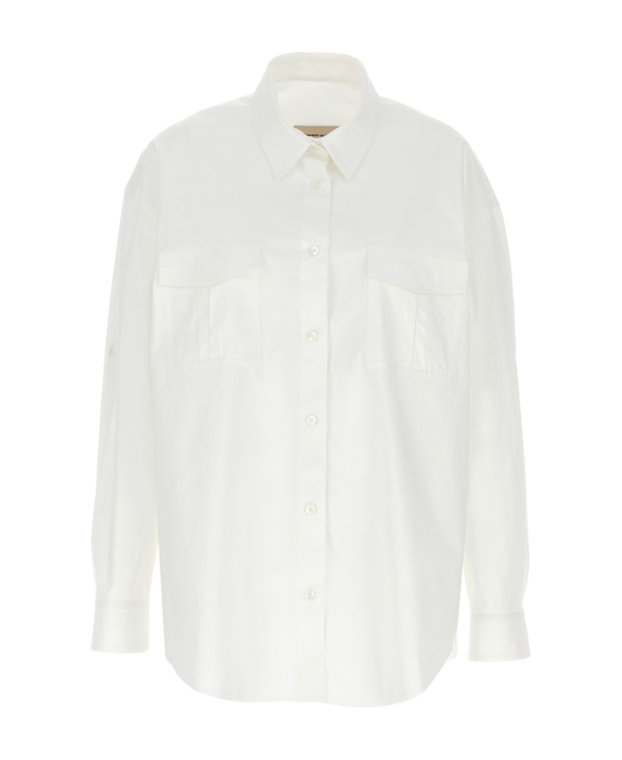 Alexandre Vauthier White Pocket Shirt In White