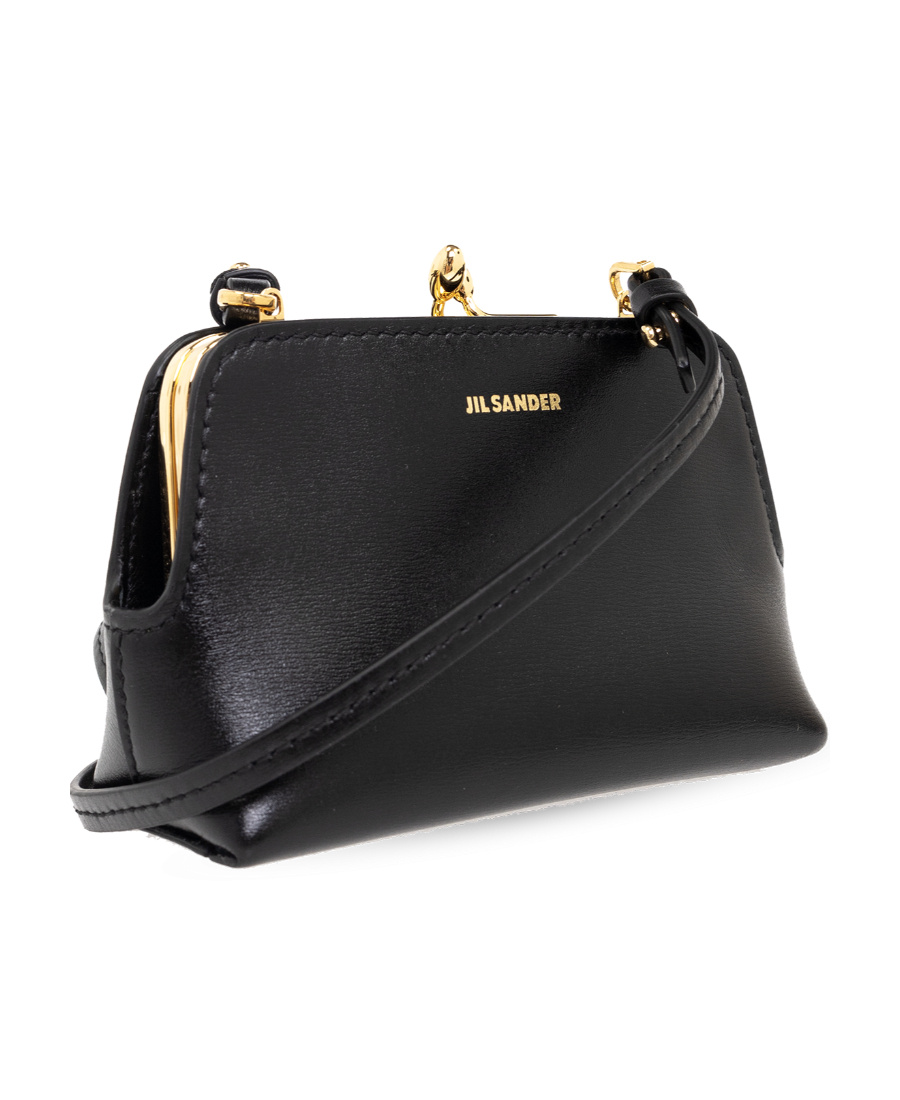 Jil Sander Black Goji Pouch In Black