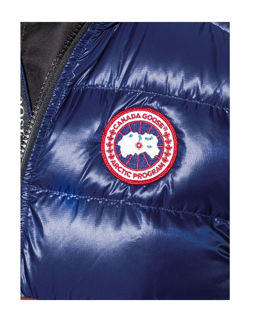 Shop Canada Goose Crofton Padded Gilet In Blue