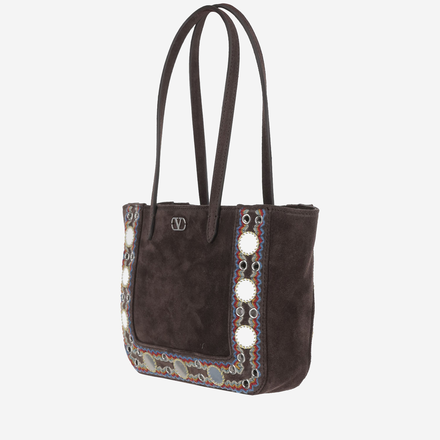 Valentino Brown Nellcote Tote In Brown