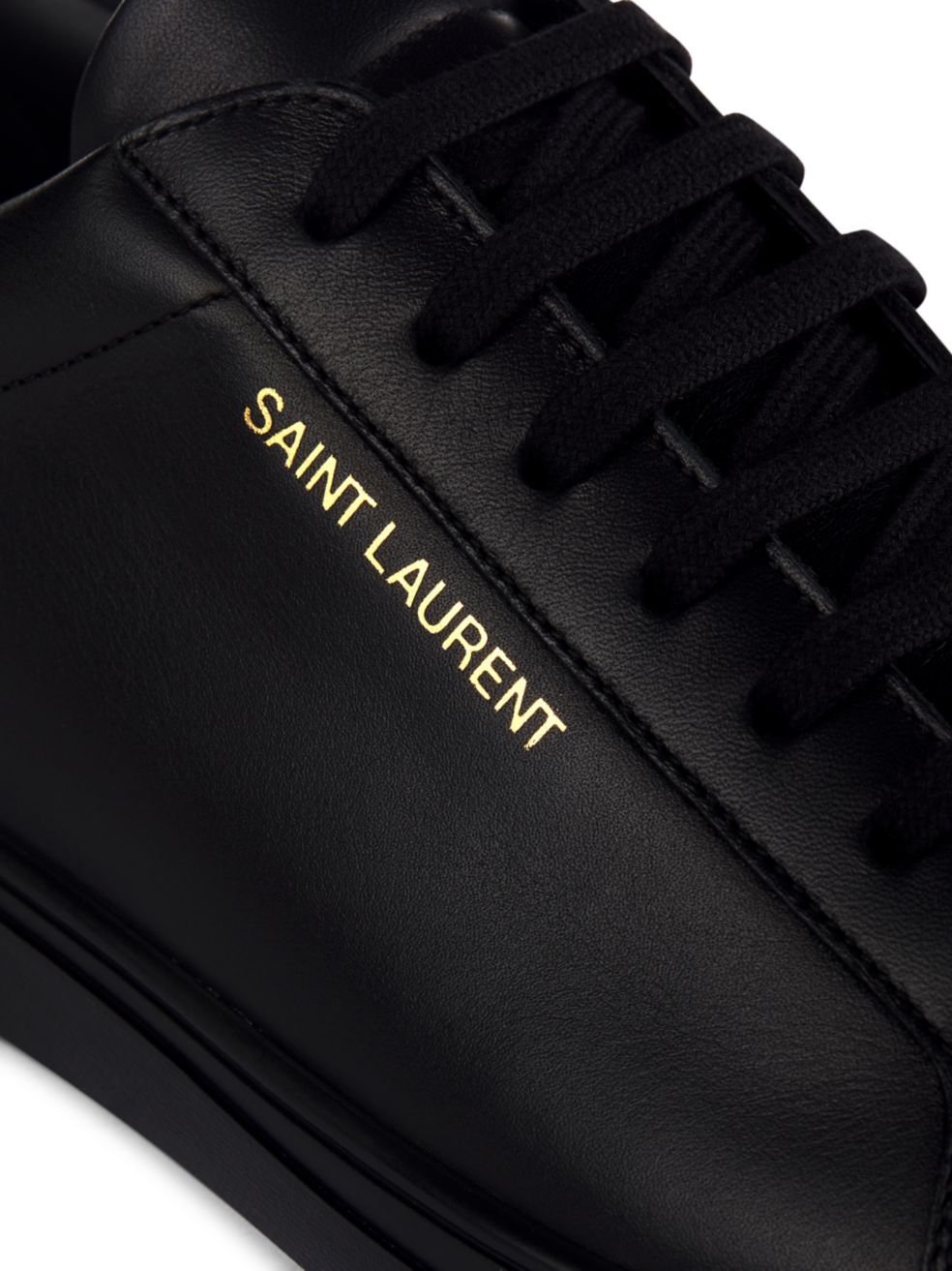 Saint Laurent Sneakers In Black