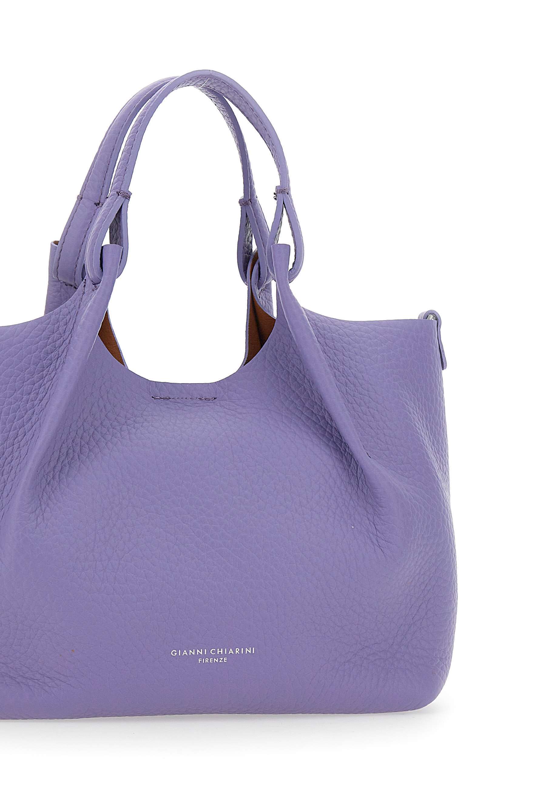 Gianni Chiarini Dua Top Handle Tote Bag In Purple