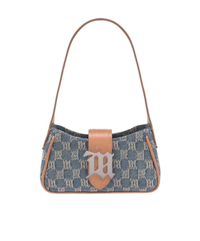 Misbhv Logo Small Shoulder Bag In Gray