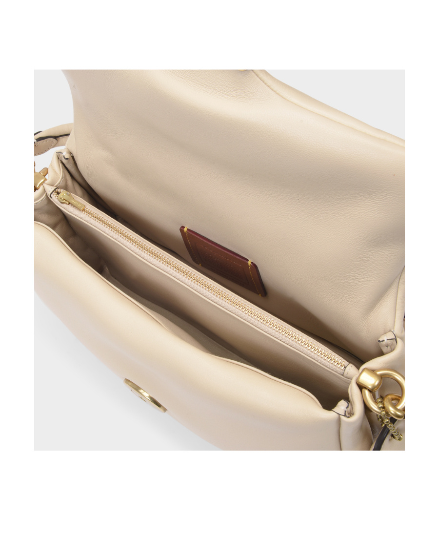 Coach Tabby Pillow Satchel Bag In Nude