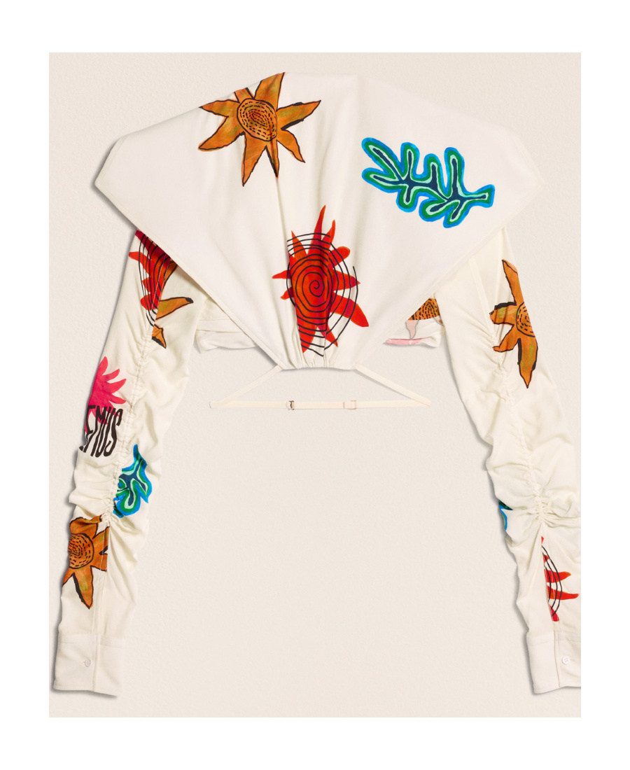 Jacquemus Multicolored Pocket Shirt La Chemise Meio In White