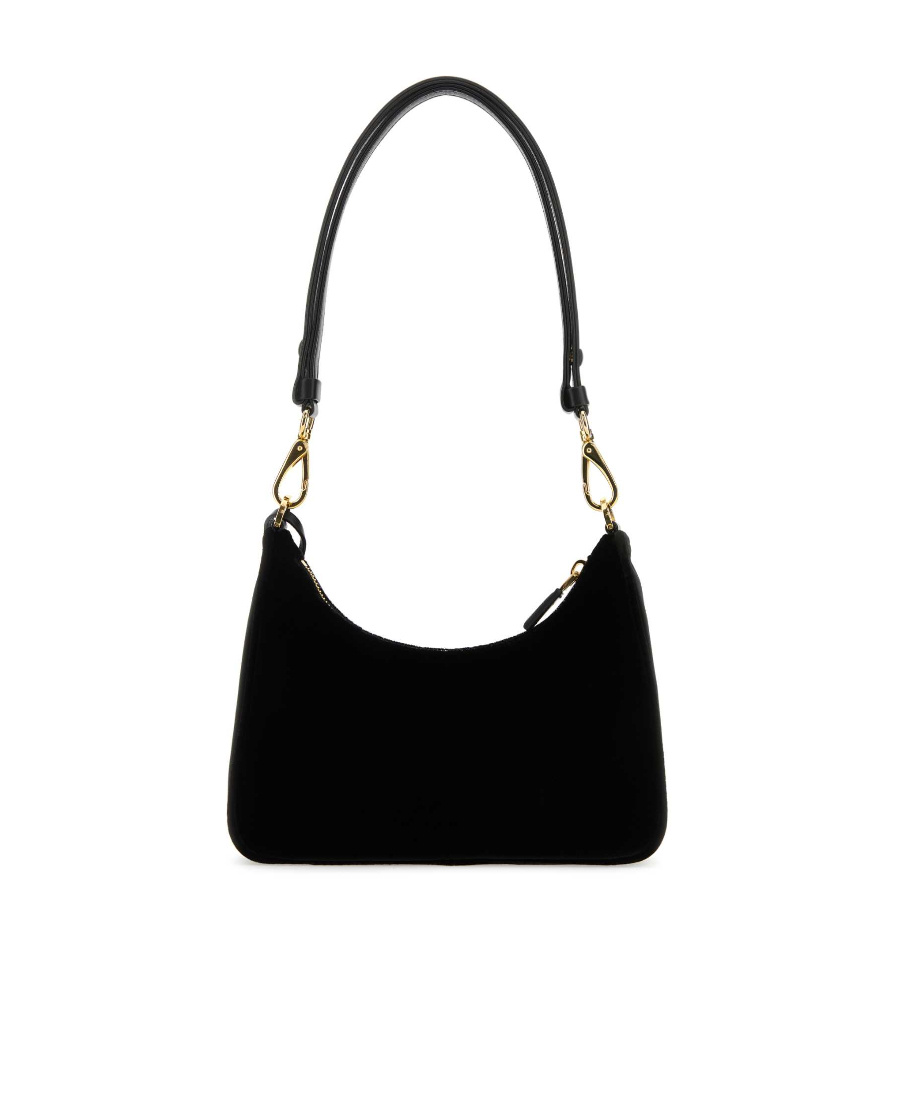 Prada Re-edition 1995 Chaîne Re-nylon Mini-bag In Black