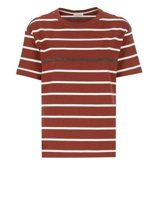 Brunello Cucinelli Striped T-shirt