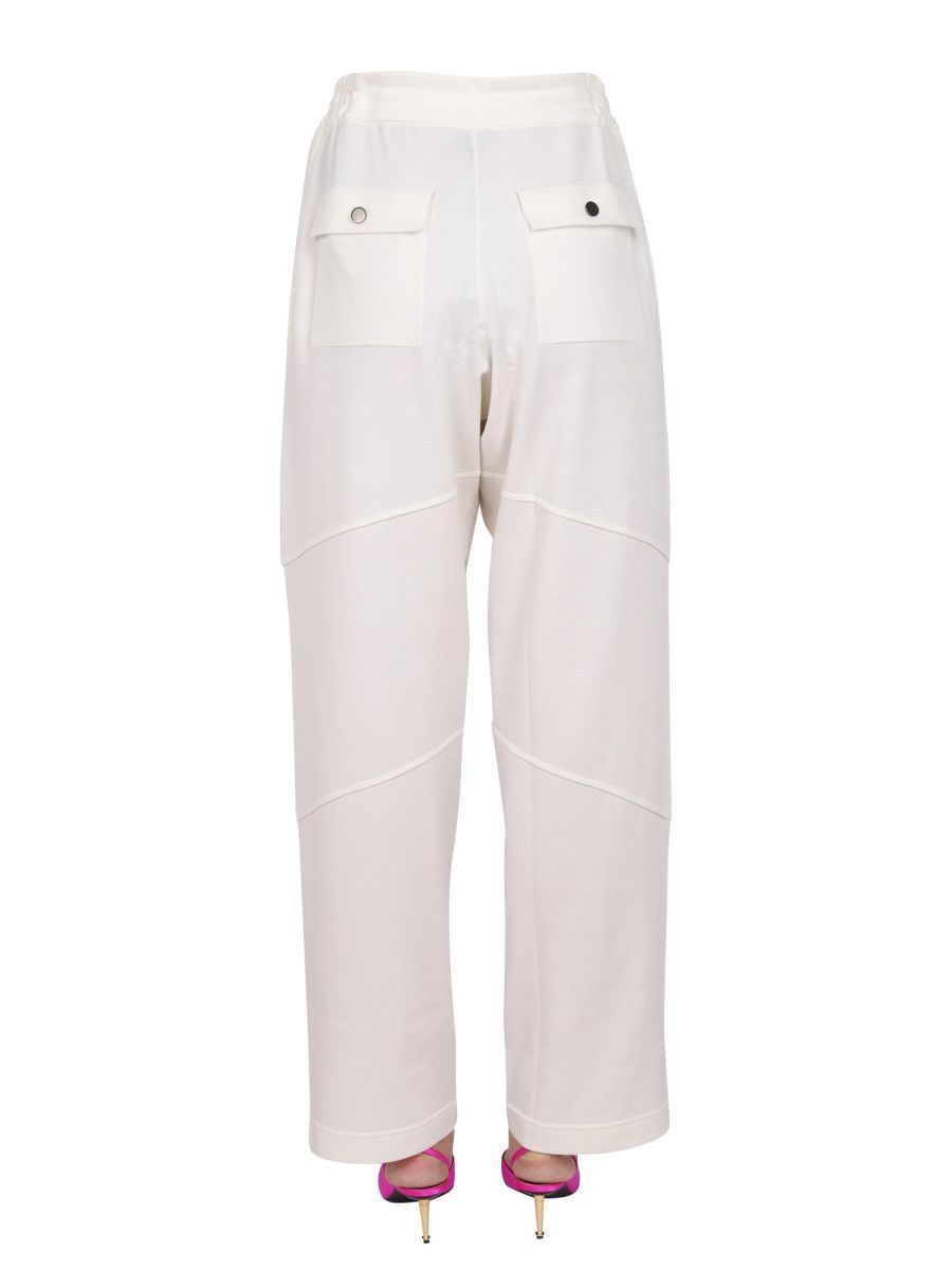 Tom Ford Elastic Jogging Pants In White