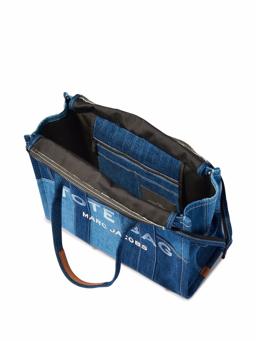MARC JACOBS THE DENIM LARGE TOTE BAG