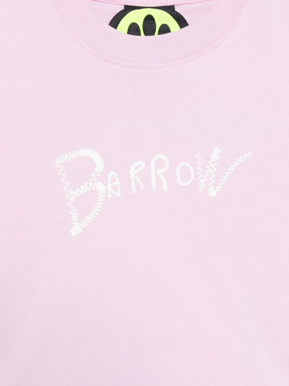 Barrow Logo-print T-shirt In Pink