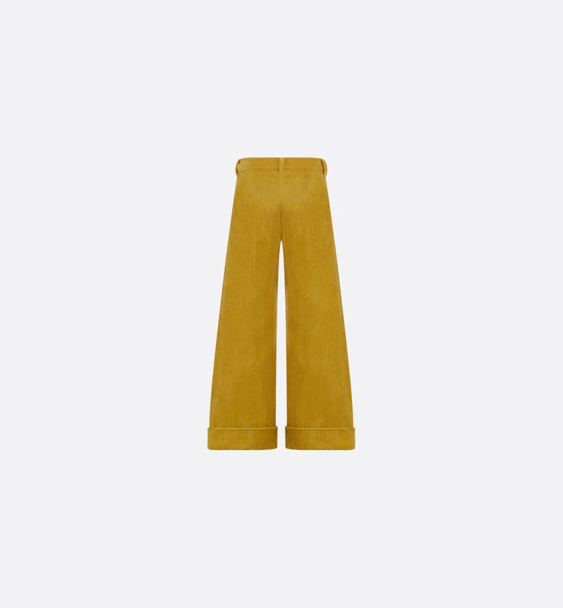 Dior Corduroy Wide-leg Pants In Brown