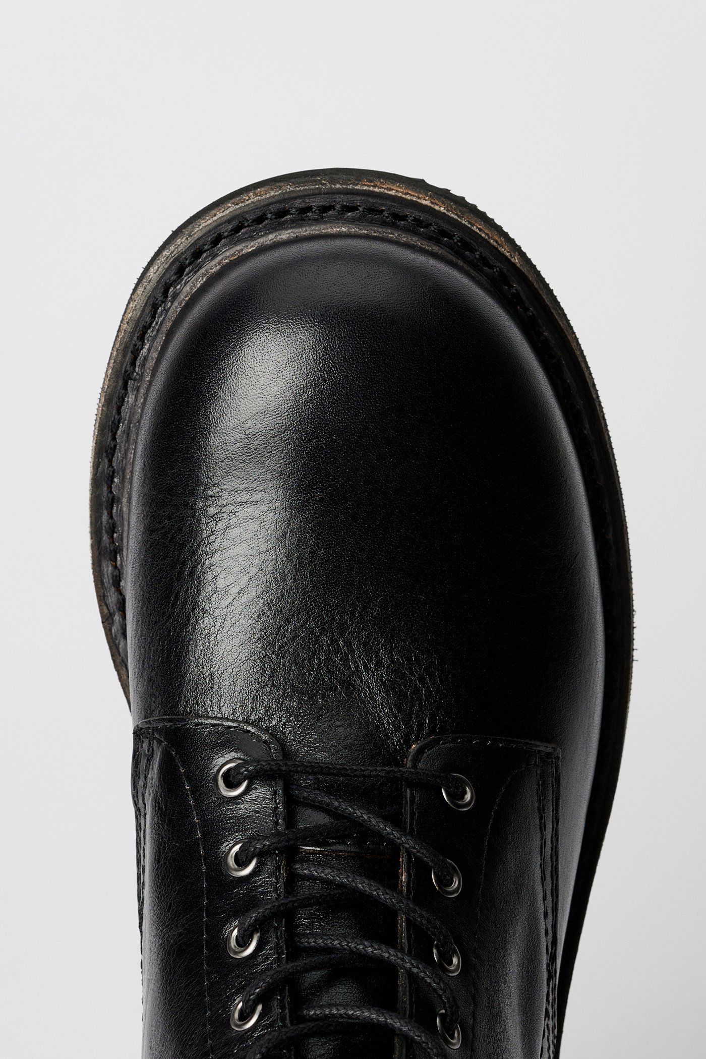 Our Legacy Lacing Short Boots In Black
