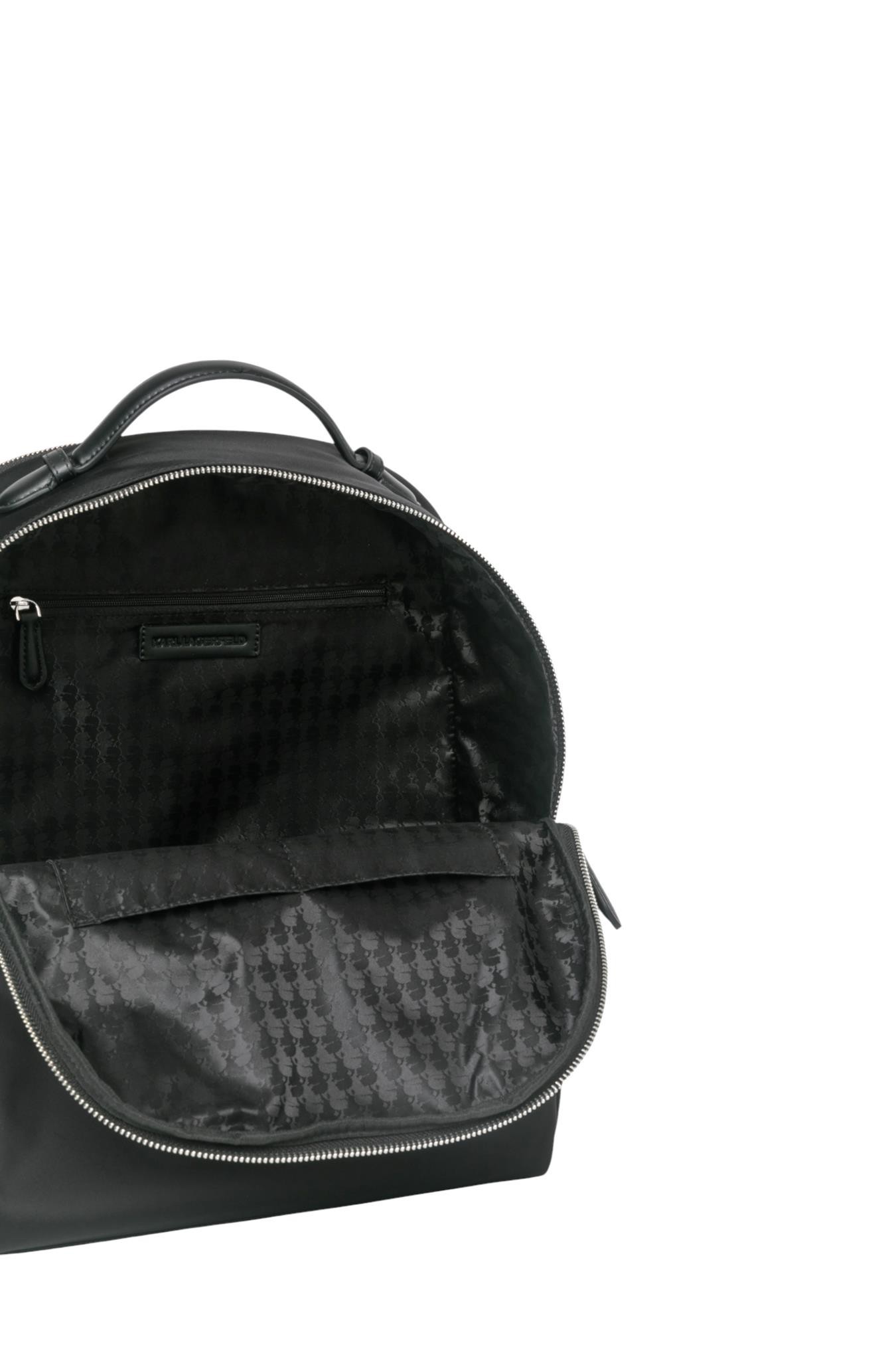Karl Lagerfeld Ikon Backpack In Black