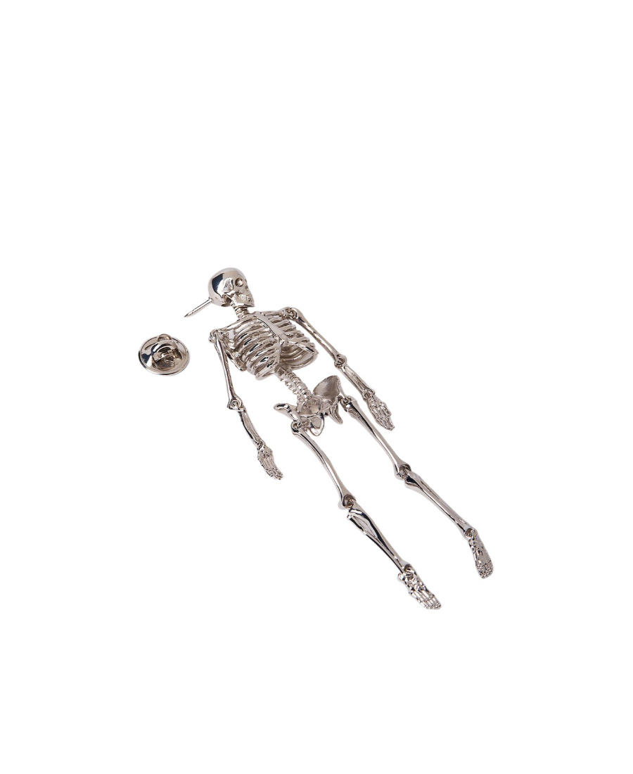 Raf Simons Sculpted Skeleton Brooch