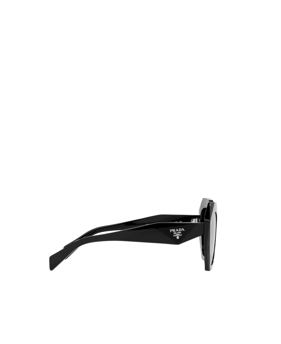 Shop Prada Eyewear Cat-eye Sunglasses In Black