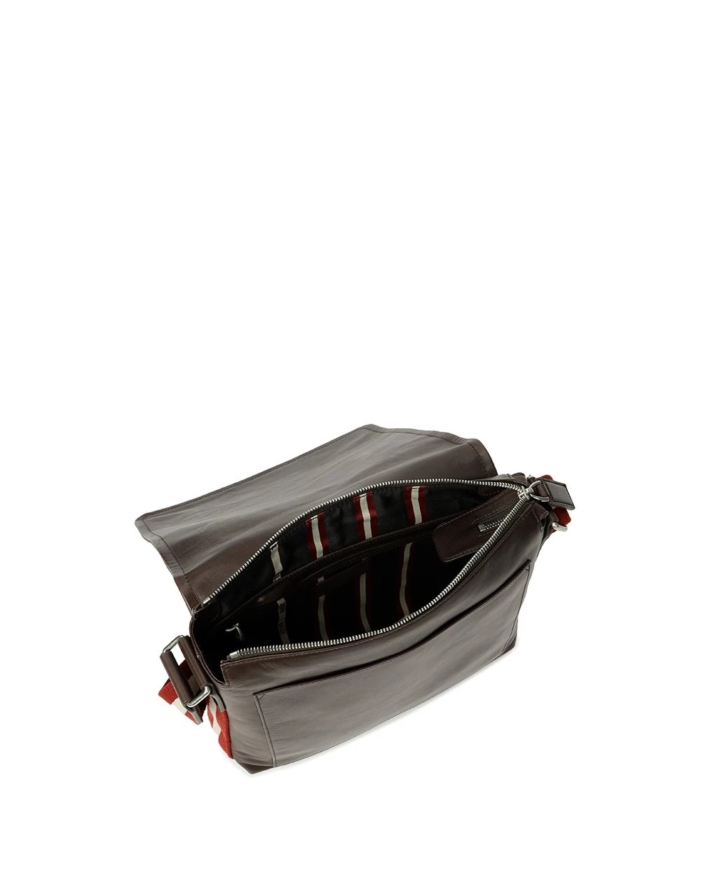 Bally Logo Shoulder Bag In Black