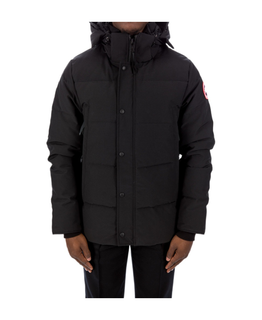 Canada Goose Wyndham Puffer Jacket In Black
