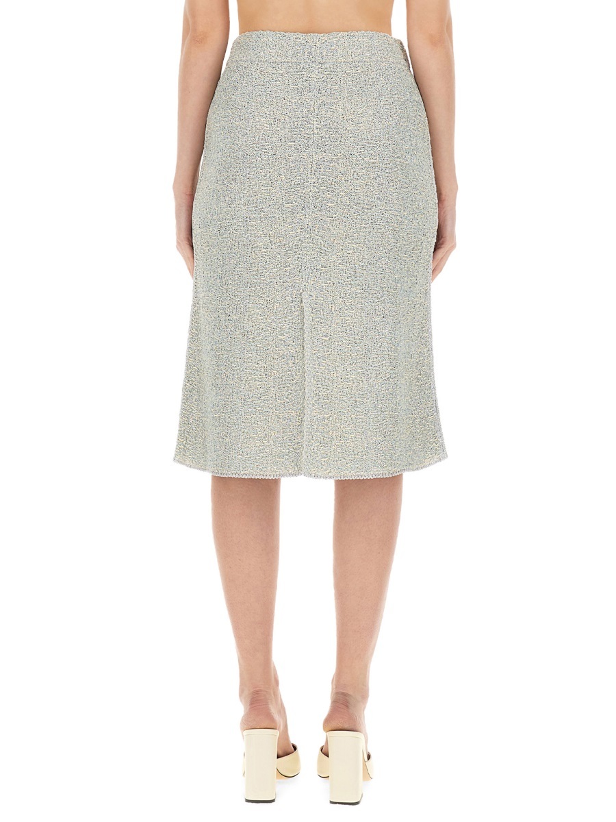 Fabiana Filippi Subtle Sheen Textured Skirt