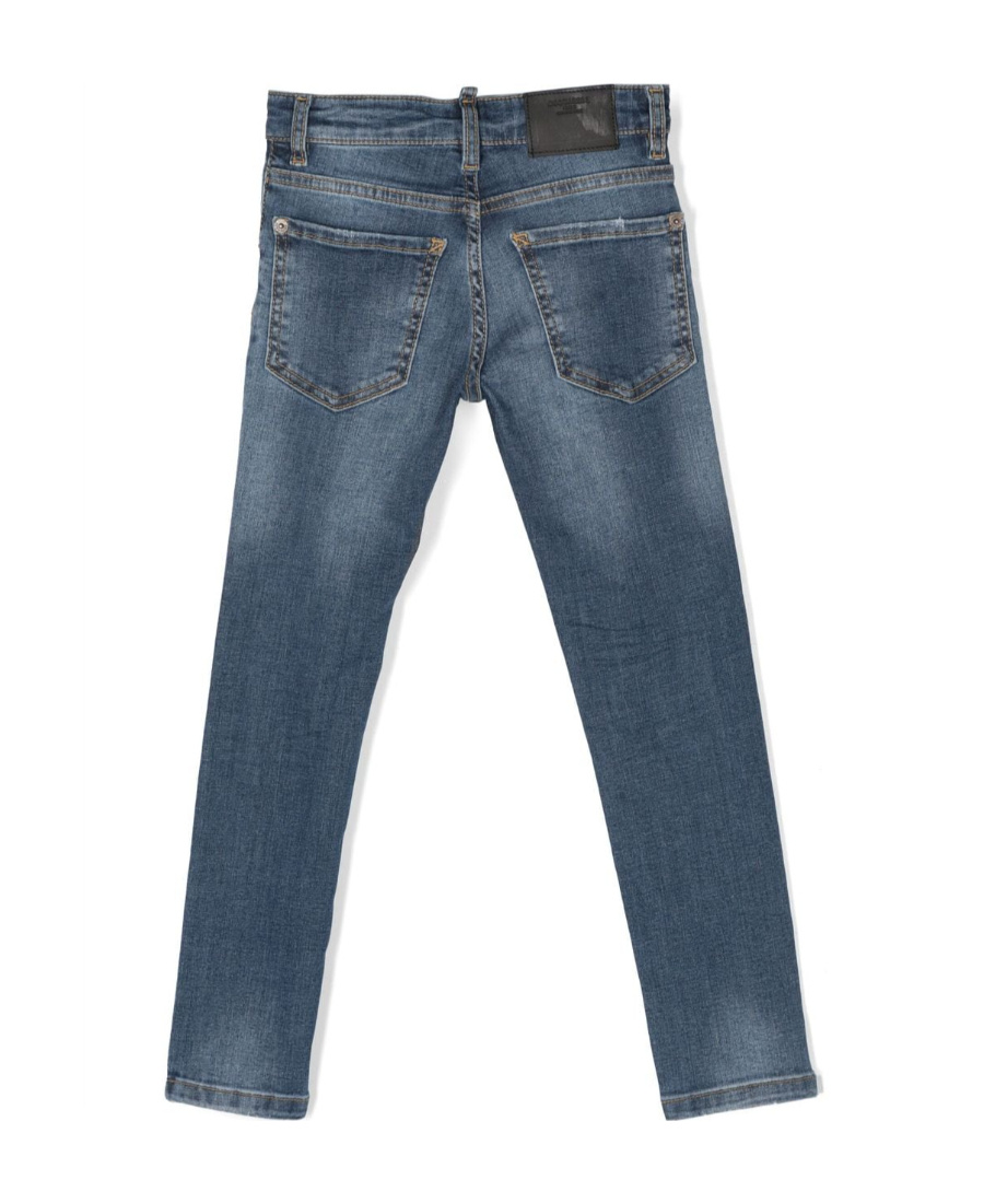 Dsquared2 Multi-pocket Jeans In Blue