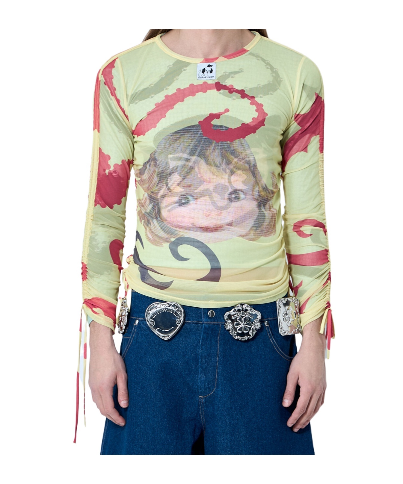 Chopova Lowena Long-sleeved T-shirt In Multicolor